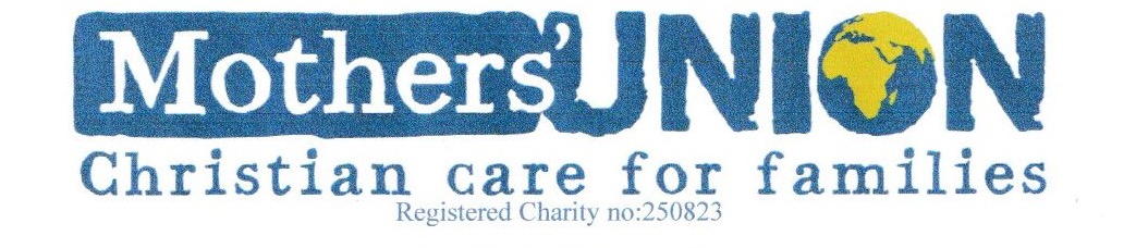 Mothers Union – Next meeting Thursday 28th May